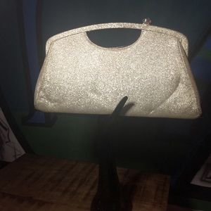 Vintage silver evening bag